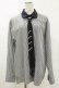画像1: MILKBOY / ROUND COLLAR PUNK TIE SHIRTS  クロシロストライプ×クロ H-25-05-17-034-MB-BL-KB-ZH (1)