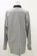 画像2: MILKBOY / ROUND COLLAR PUNK TIE SHIRTS  クロシロストライプ×クロ H-25-05-17-034-MB-BL-KB-ZH (2)