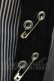 画像4: MILKBOY / ROUND COLLAR PUNK TIE SHIRTS  クロシロストライプ×クロ H-25-05-17-034-MB-BL-KB-ZH (4)