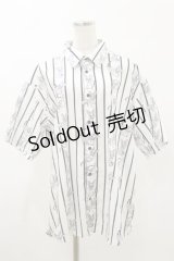 MILKBOY / CAT STRIPE SHIRTS  シロ H-25-05-17-035-MB-BL-KB-ZH