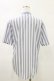 画像2: MILKBOY / LOGO Stripe shirt  ホワイト×ブルー H-25-05-17-036-MB-BL-KB-ZH (2)