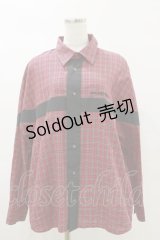 MILKBOY / CROSS BLESS シャツ  レッドチェック H-25-05-17-037-MB-BL-KB-ZH