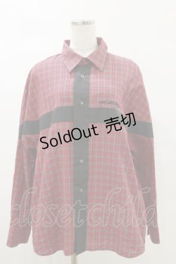 画像1: MILKBOY / CROSS BLESS シャツ  レッドチェック H-25-05-17-037-MB-BL-KB-ZH