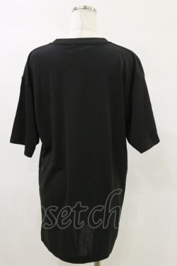 画像2: NieR Clothing / プリント半袖CUTSEW XL 黒×紫 H-25-05-17-040-PU-TO-KB-ZH