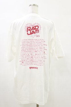 画像2: HYPER CORE / RAD JAMコラボレーションTシャツ  白 H-25-05-17-042-PU-TO-KB-ZH