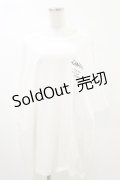 Candy Stripper / コラージュプリントBIG Tシャツ  白 H-25-05-17-045-PU-TO-KB-ZH