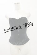 EXCENTRIQUE / オーバーバストコルセット サイズ4(L) ブラック H-25-05-17-008-EL-TO-KB-ZH