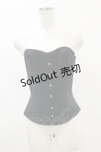 EXCENTRIQUE / オーバーバストコルセット サイズ4(L) ブラック H-25-05-17-008-EL-TO-KB-ZH