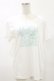 画像1: MALKOMALKA / プリントTシャツ  白×サックス H-25-05-17-050-PU-TO-KB-ZH (1)