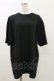 画像1: NieR Clothing / プリントCOTTON CUTSEW XL 黒 H-25-05-17-052-PU-TO-KB-ZH (1)