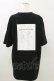 画像2: NieR Clothing / プリントCOTTON CUTSEW XL 黒 H-25-05-17-052-PU-TO-KB-ZH (2)