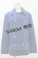 MILKBOY / ウールPコート  ブルー H-25-05-17-058-MB-CO-KB-ZT-C063