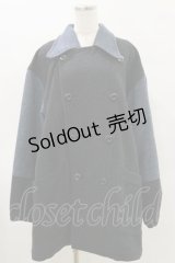 MILKBOY / 2TONE COAT  ブラック×アッシュブルー H-25-05-17-059-MB-CO-KB-ZH