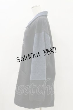 画像3: MILKBOY / 2TONE COAT  ブラック×アッシュブルー H-25-05-17-059-MB-CO-KB-ZH