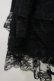 画像3: SEXY DYNAMITE LONDON / ガーター風レースフリルスカート M 黒 H-25-05-17-068-PU-SK-KB-ZH (3)