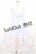 Angelic Pretty / MELODY TOYSサロペット(2022) Free サックス H-25-05-17-1004-AP-OP-NS-ZH
