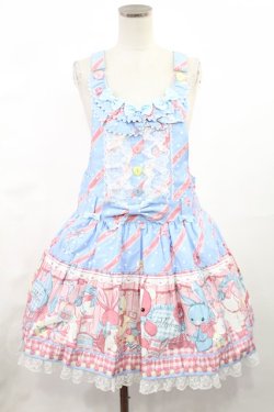 画像1: Angelic Pretty / MELODY TOYSサロペット(2022) Free サックス H-25-05-17-1004-AP-OP-NS-ZH