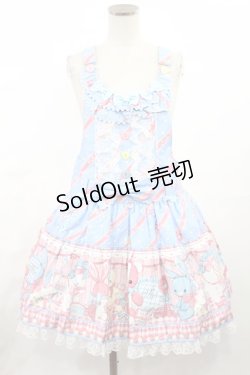 画像1: Angelic Pretty / MELODY TOYSサロペット(2022) Free サックス H-25-05-17-1004-AP-OP-NS-ZH