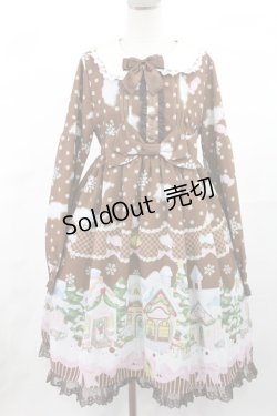 画像1: FelineContract（海外ロリータブランド） / お菓子の家ワンピース Free ブラウン H-25-05-17-1005-LO-OP-NS-ZH