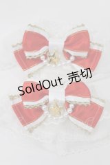 Angelic Pretty / Pearlオーガンジーお袖とめ  オフ/レッド H-25-05-17-1009-AP-ZA-NS-ZH