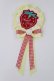 画像1: Angelic Pretty / Sweet Strawberryワッペンロゼッタブローチ  イエロー H-25-05-17-1010-AP-ZA-NS-ZH (1)