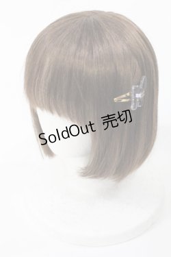 画像2: Angelic Pretty / Little Catヘアピン  ブラック/ラベンダー H-25-05-17-1014-AP-AC-NS-ZH