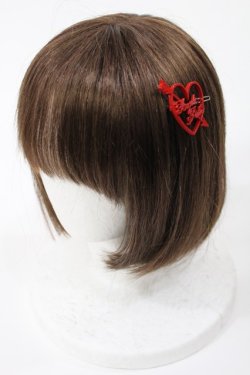画像2: Angelic Pretty / Dolly Heartヘアピン  レッド H-25-05-17-1015-AP-AC-NS-ZH