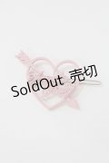 Angelic Pretty / Dolly Heartヘアピン  ピンク H-25-05-17-1016-AP-AC-NS-ZH