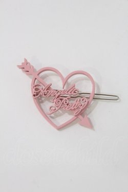 画像1: Angelic Pretty / Dolly Heartヘアピン  ピンク H-25-05-17-1016-AP-AC-NS-ZH
