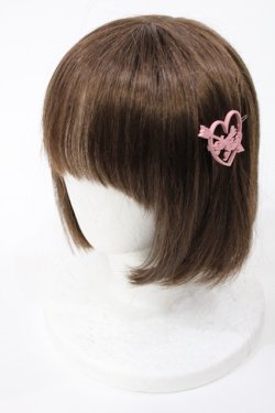 画像2: Angelic Pretty / Dolly Heartヘアピン  ピンク H-25-05-17-1016-AP-AC-NS-ZH