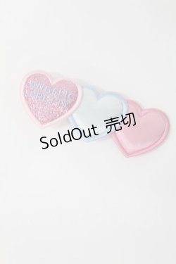 画像1: Angelic Pretty / Trio Heartクリップ  ピンク/サックス H-25-05-17-1017-AP-AC-NS-ZH