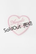 Angelic Pretty / Decoration Heartワッペンクリップ  ホワイト H-25-05-17-1021-AP-AC-NS-ZH
