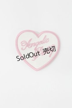 画像1: Angelic Pretty / Decoration Heartワッペンクリップ  ホワイト H-25-05-17-1021-AP-AC-NS-ZH