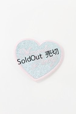 画像1: Angelic Pretty / Decoration Heartワッペンクリップ  サックス H-25-05-17-1022-AP-AC-NS-ZH