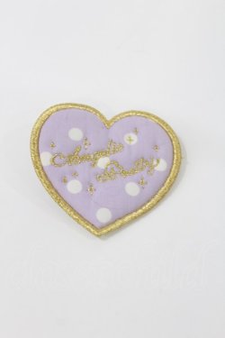 画像1: Angelic Pretty / Love Heartドットクリップ  ラベンダー H-25-05-17-1023-AP-AC-NS-ZH
