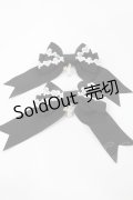BABY,THE STARS SHINE BRIGHT / TRUMP ALICEのリボンクリップ  ブラック H-25-05-17-1032-BA-AC-NS-ZH