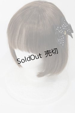 画像2: Angelic Pretty / ドットリボンクリップSet  ブラック H-25-05-17-1036-AP-AC-NS-ZH