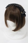 Angelic Pretty / Dot Michelleカチューシャ  ブラック H-25-05-17-1039-AP-AC-NS-ZH