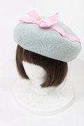 Angelic Pretty / Cuteストライプリボンサマーベレー  サックス H-25-05-17-1045-AP-AC-NS-ZH