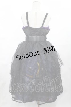画像2: YingLuoFu（海外ロリータブランド） / Witchville Halloween セット M ブラック H-25-05-17-1048-LO-OP-NS-ZH