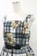 画像4: Emily Temple cute / Teddy Bear Tartanノースリーブワンピース  オフ白 H-25-05-17-074-ET-OP-KB-ZH (4)