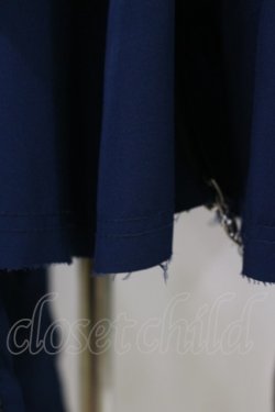 画像5: OZZ ANGELO / 薔薇刺繍ナポレオンワンピース  紺 H-25-05-17-076-OO-OP-KB-ZH