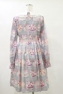 画像2: Emily Temple cute / Decoration CAKEワンピース L ライトグレー H-25-05-17-077-ET-OP-KB-ZH
