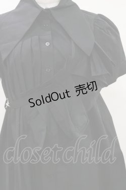 画像4: alice auaa / フリル付ロングブラウス  ブラック H-25-05-17-022-AA-BL-KB-ZH