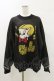 画像1: LAND by MILKBOY / RR RICH SWEATER  ブラック H-25-05-17-031-MB-TO-KB-ZT240 (1)