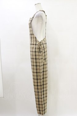 画像3: MILKBOY / CHECK SALOPETTE PANTS  ベージュ H-25-05-18-044-MB-PA-KB-ZH