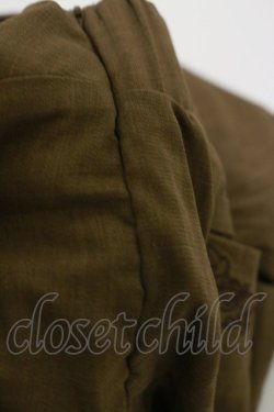 画像3: OZZ ANGELO / ポケット刺繍ショートパンツ  カーキブラウン H-25-05-18-049-OO-PA-KB-ZH
