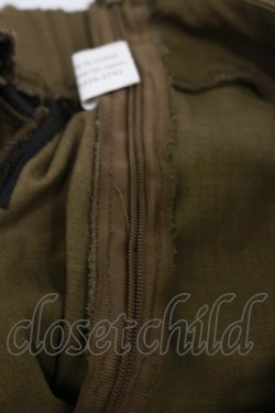画像4: OZZ ANGELO / ポケット刺繍ショートパンツ  カーキブラウン H-25-05-18-049-OO-PA-KB-ZH