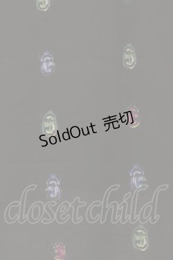 画像3: pays des fees  / 虫チュールスリーブワンピース  黒 H-25-05-18-058-PU-OP-KB-ZH