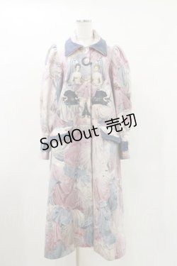 画像1: pays des fees  / Epicure gourmet coat  ピンク H-25-05-18-062-PU-CO-KB-ZH